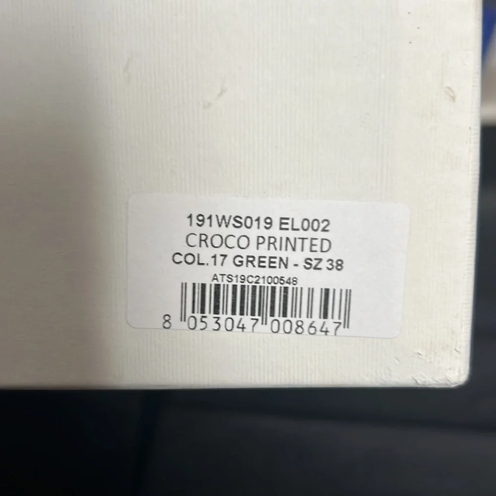 ATTICO green croc pumps - Picture 6 of 7